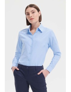 S-SO16020-SOL'S EMBASSY - LONG SLEEVE OXFORD WOMEN'S SHIRT 2